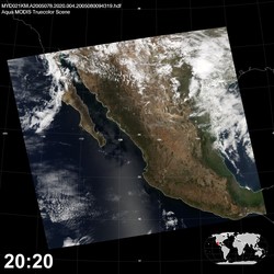 Level 1B Image at: 2020 UTC