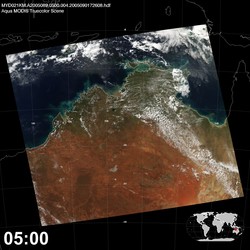 Level 1B Image at: 0500 UTC