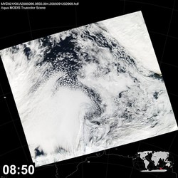 Level 1B Image at: 0850 UTC