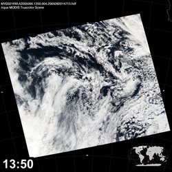 Level 1B Image at: 1350 UTC