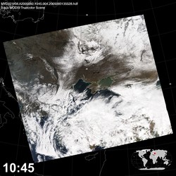 Level 1B Image at: 1045 UTC