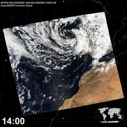 Level 1B Image at: 1400 UTC