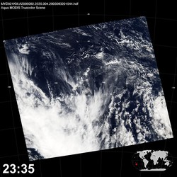 Level 1B Image at: 2335 UTC