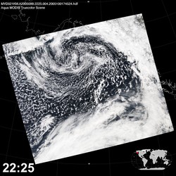 Level 1B Image at: 2225 UTC