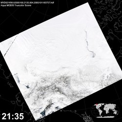 Level 1B Image at: 2135 UTC