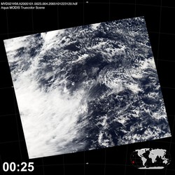 Level 1B Image at: 0025 UTC