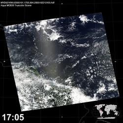 Level 1B Image at: 1705 UTC