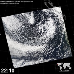 Level 1B Image at: 2210 UTC