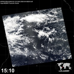 Level 1B Image at: 1510 UTC