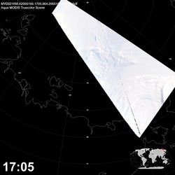 Level 1B Image at: 1705 UTC