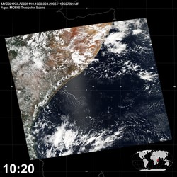 Level 1B Image at: 1020 UTC