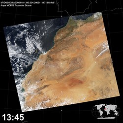 Level 1B Image at: 1345 UTC