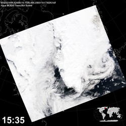 Level 1B Image at: 1535 UTC