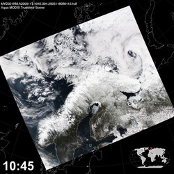 Level 1B Image at: 1045 UTC