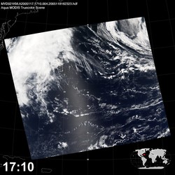 Level 1B Image at: 1710 UTC