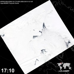 Level 1B Image at: 1710 UTC