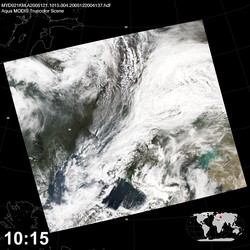 Level 1B Image at: 1015 UTC