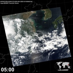 Level 1B Image at: 0500 UTC