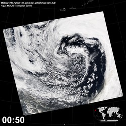 Level 1B Image at: 0050 UTC