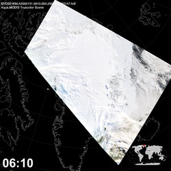 Level 1B Image at: 0610 UTC