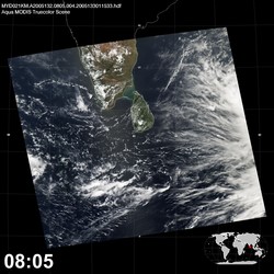 Level 1B Image at: 0805 UTC