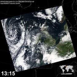 Level 1B Image at: 1315 UTC