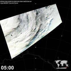 Level 1B Image at: 0500 UTC