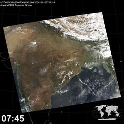 Level 1B Image at: 0745 UTC