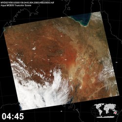 Level 1B Image at: 0445 UTC