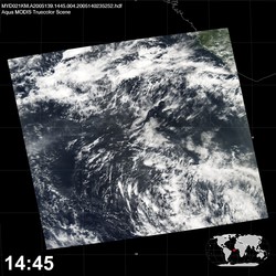 Level 1B Image at: 1445 UTC