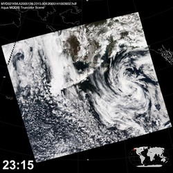 Level 1B Image at: 2315 UTC