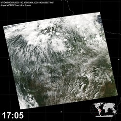 Level 1B Image at: 1705 UTC