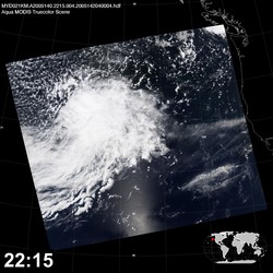 Level 1B Image at: 2215 UTC