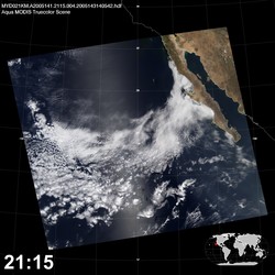 Level 1B Image at: 2115 UTC