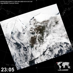 Level 1B Image at: 2305 UTC