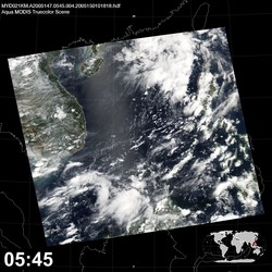 Level 1B Image at: 0545 UTC