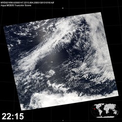 Level 1B Image at: 2215 UTC