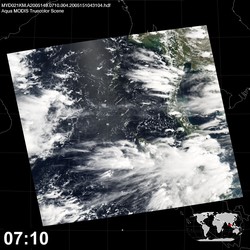 Level 1B Image at: 0710 UTC