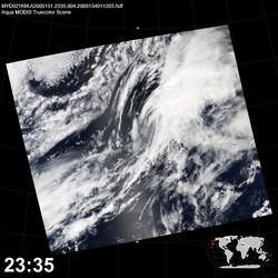 Level 1B Image at: 2335 UTC