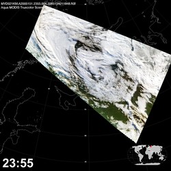 Level 1B Image at: 2355 UTC