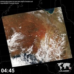 Level 1B Image at: 0445 UTC