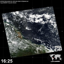 Level 1B Image at: 1625 UTC