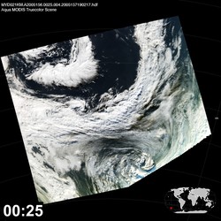 Level 1B Image at: 0025 UTC