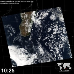 Level 1B Image at: 1025 UTC