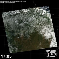 Level 1B Image at: 1705 UTC