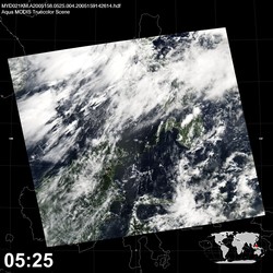 Level 1B Image at: 0525 UTC