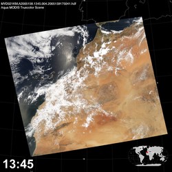 Level 1B Image at: 1345 UTC