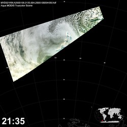 Level 1B Image at: 2135 UTC