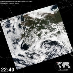 Level 1B Image at: 2240 UTC