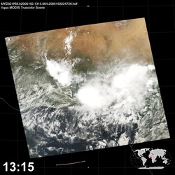 Level 1B Image at: 1315 UTC